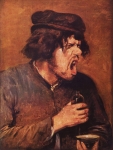 Картина Браувера "Горький напиток".