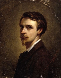 Эмиль Клаус. Автопортрет. 1874 г.
